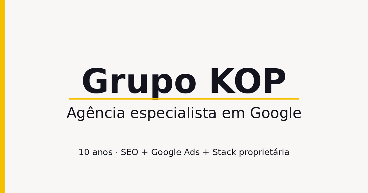 Foto da Agência especialista em Google